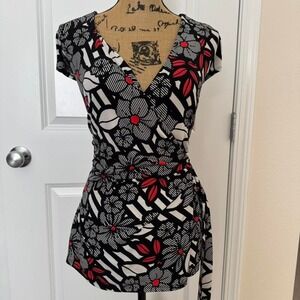 Y2K True Vintage Gothic Paisley Printed Blouse